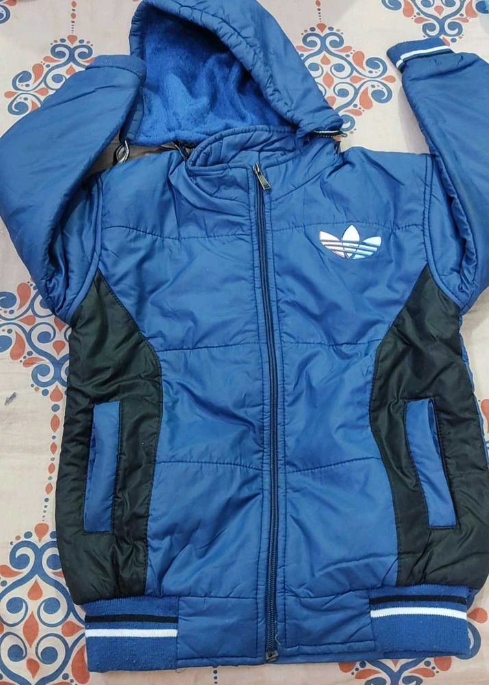 Stylish Blue Adidas Jacket