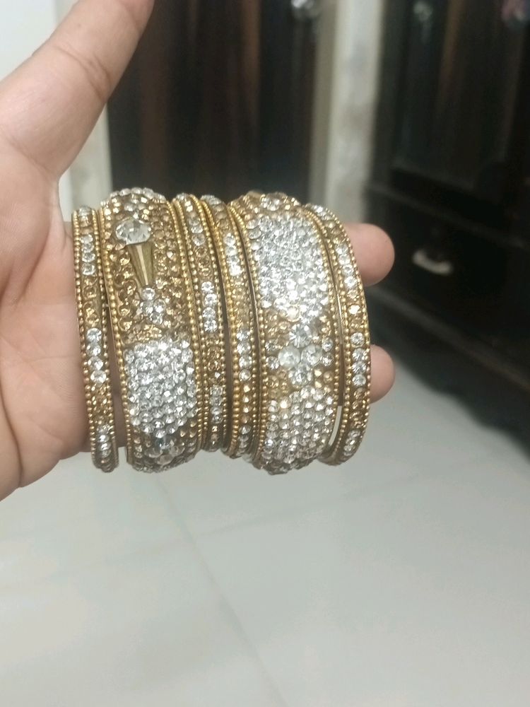 Diamond Kada Set