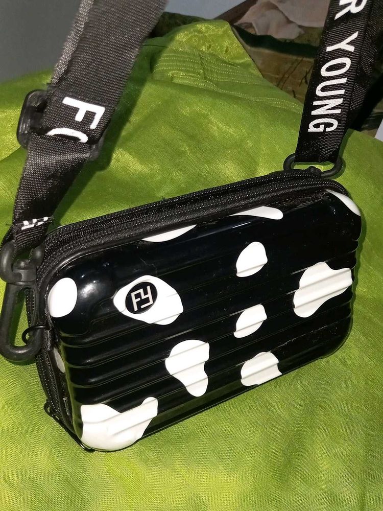 Cute Cow Print Crossbody Bag