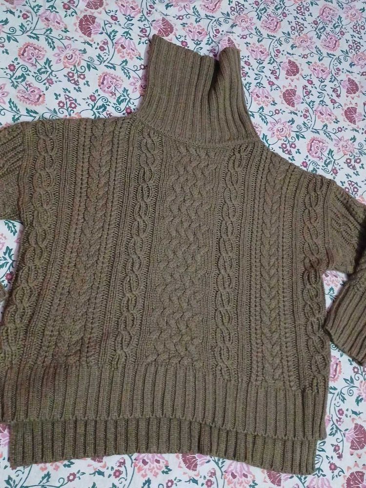 Cozy Knit Turtleneck Sweater
