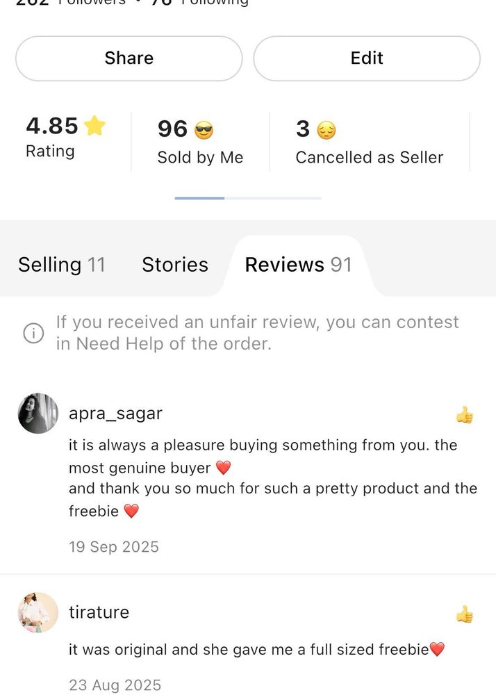 Reviews♥️