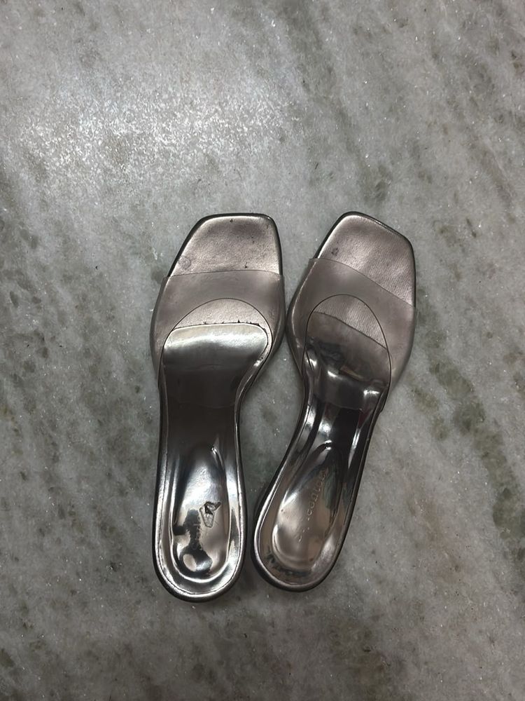 Clear Strap Heels