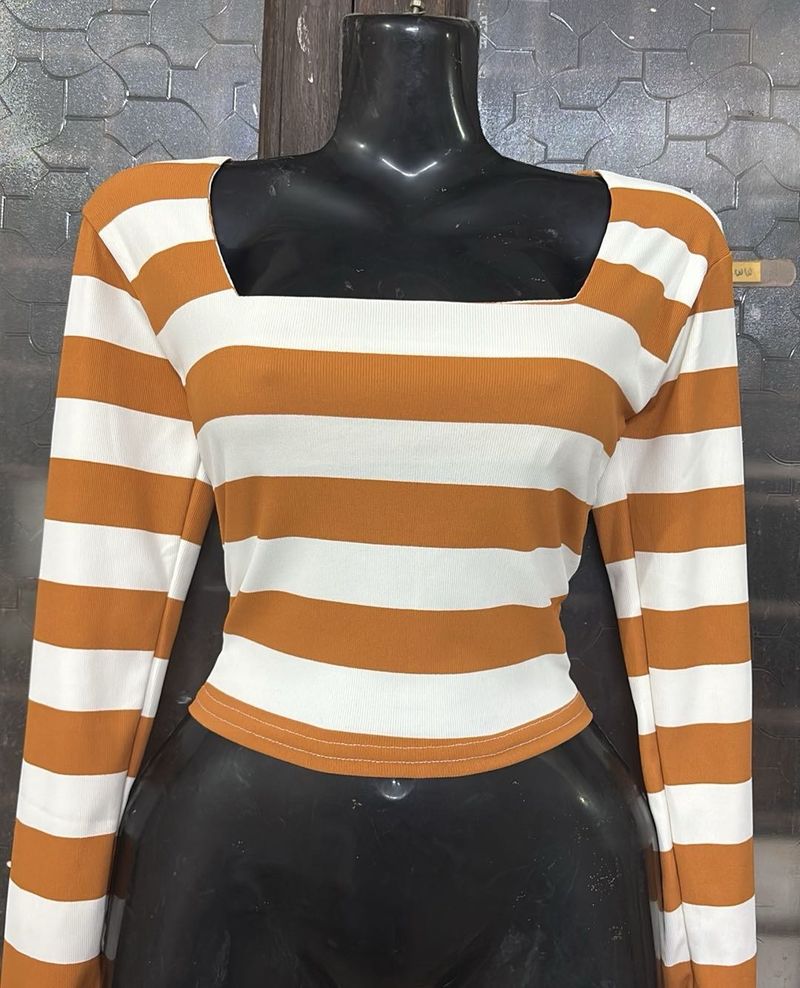 Square Neck Crop Top