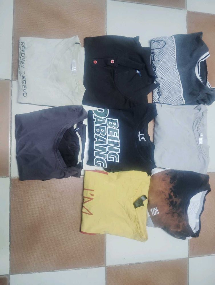 Combo 8 T-shirt Man Stylish