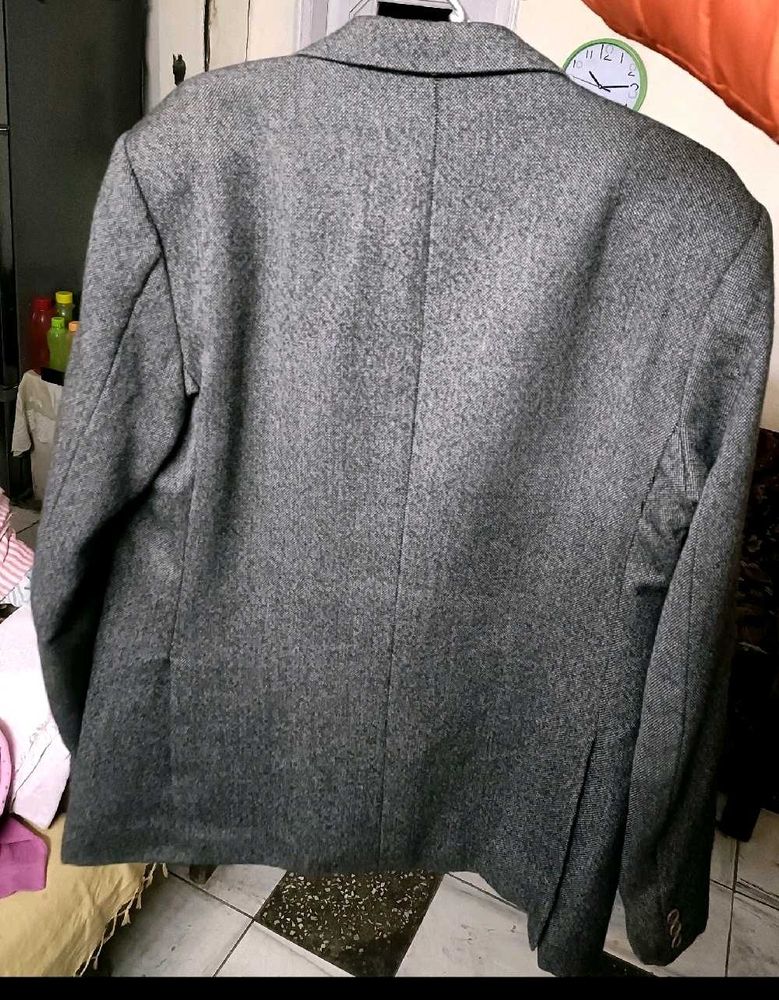 Men's Grey Blazer - Formal Wear