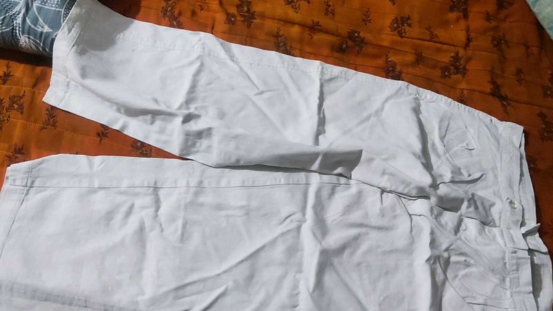 Casual White Pants
