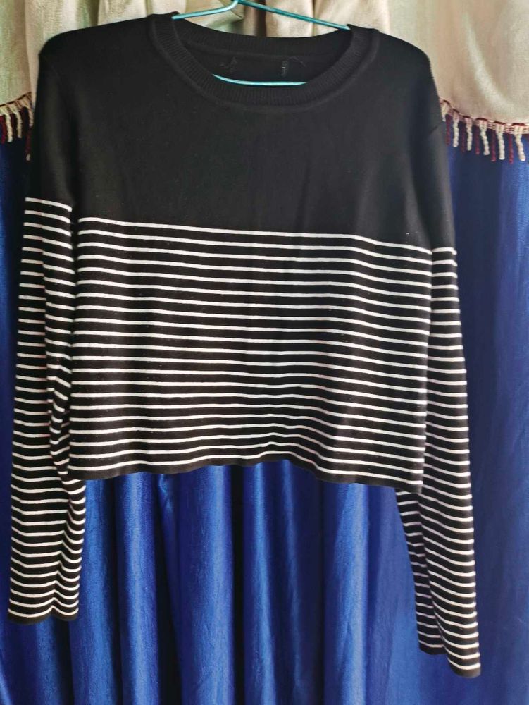 Striped Long Sleeve Top