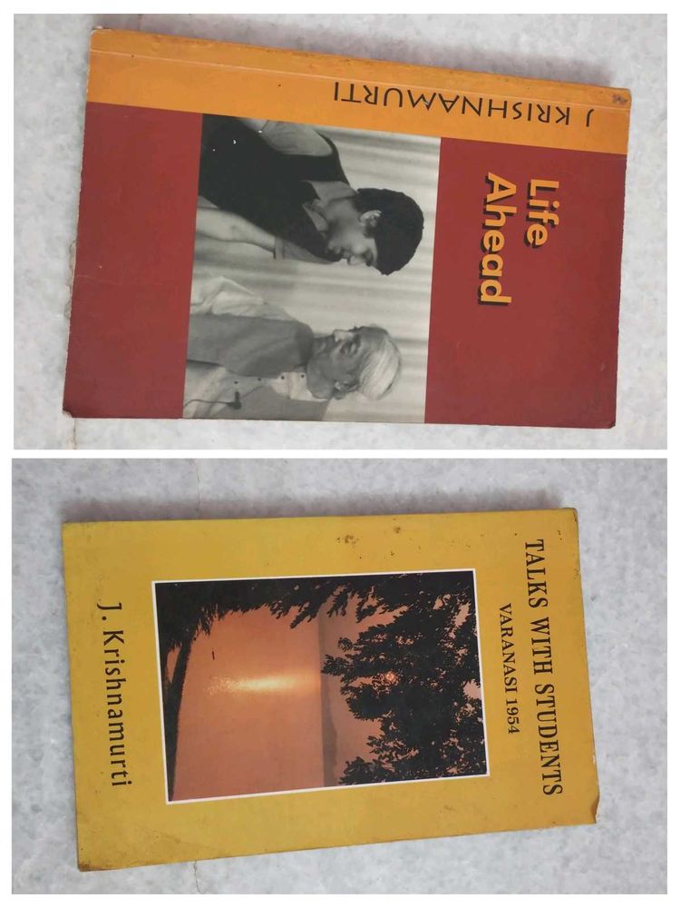 J. Krishnamurti Self-help Books ✨