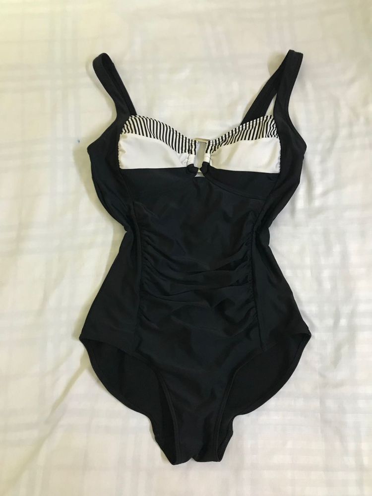 Chic Black Swimsuit/bodysuit Bust 32-34