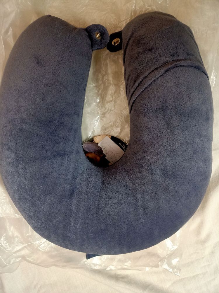 Neck Pillow - Dark Grey - for Travelling