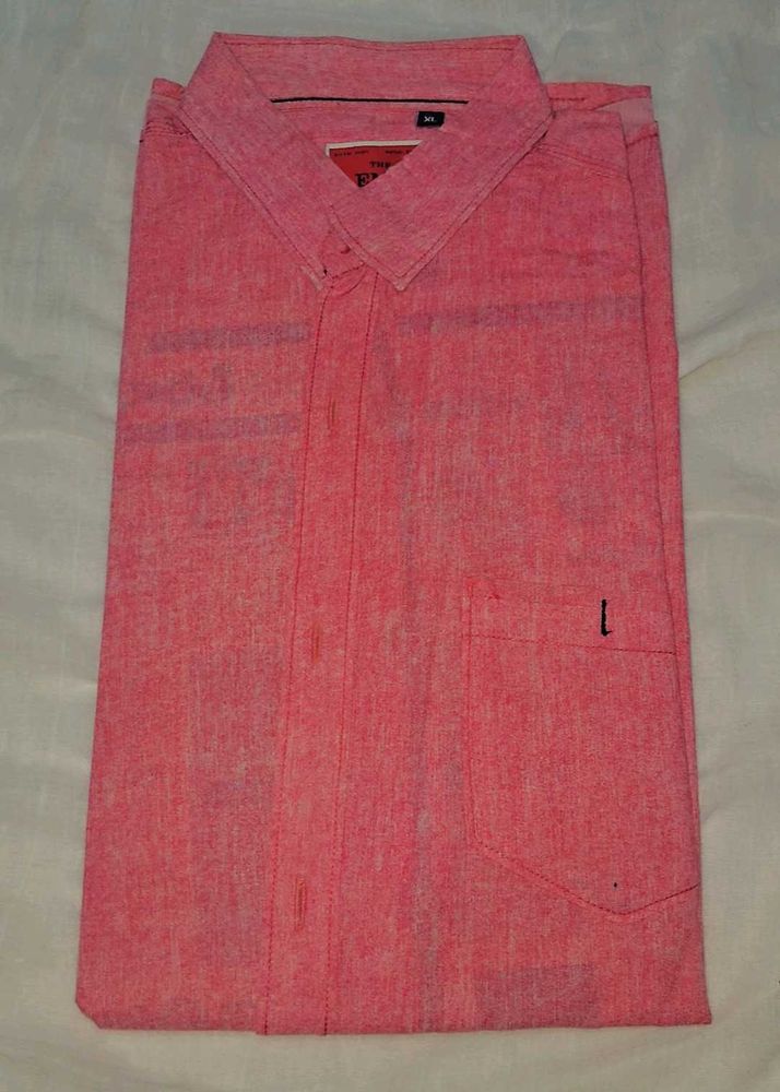 Red Casual Shirt - Men's Fashion