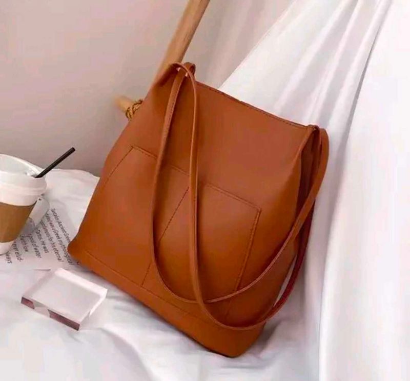 Brown Tote Bag