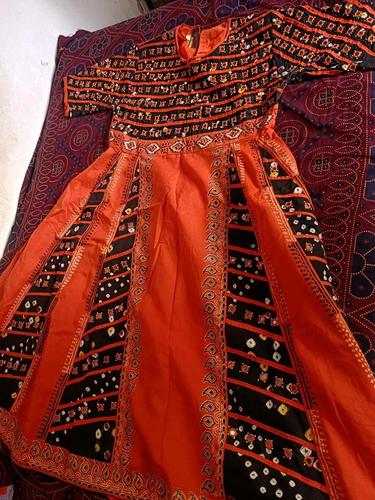 Mirror Work Anarkali Suit For Women 😍