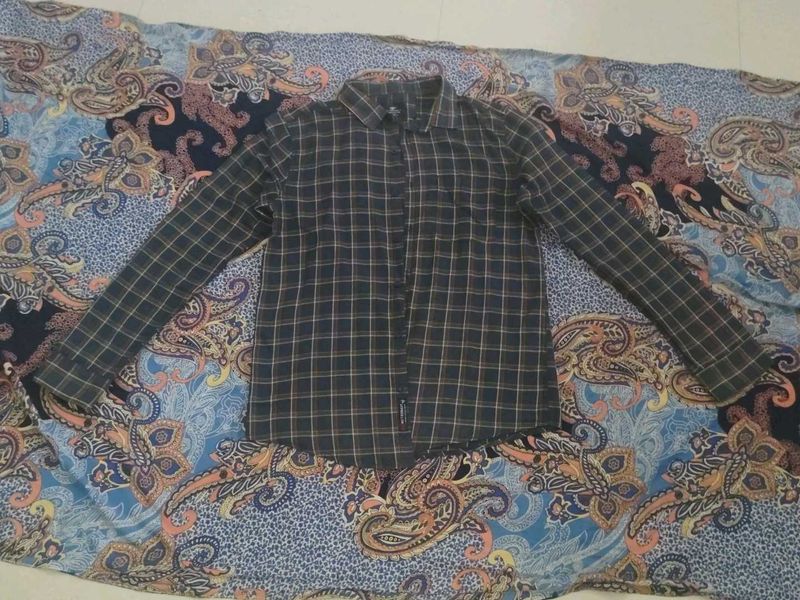 Metronaut Plaid Flannel Shirt - Size M