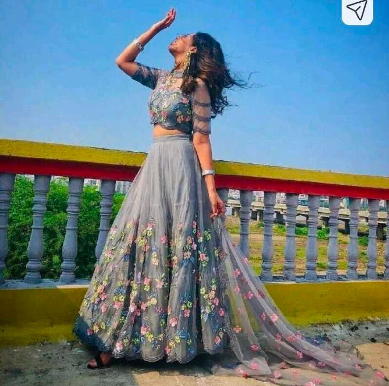 Floral Embroidered Lehenga Choli