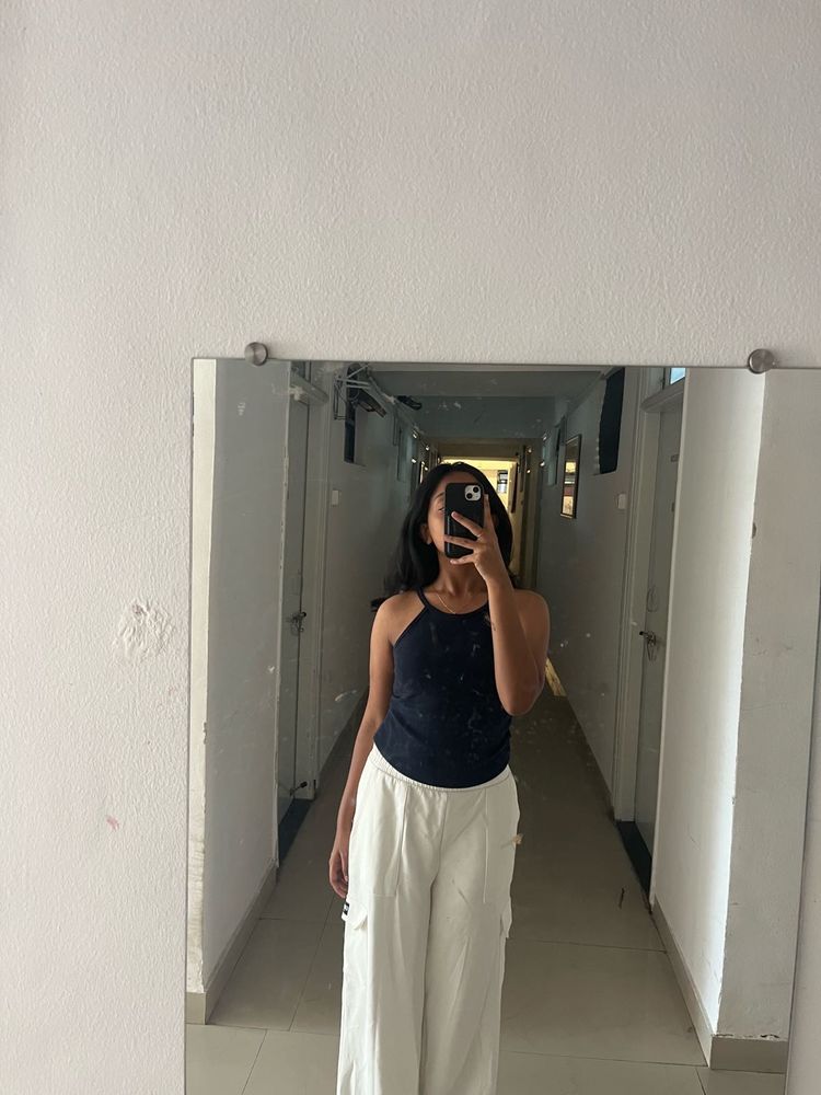 Stylish Blue Tank Top