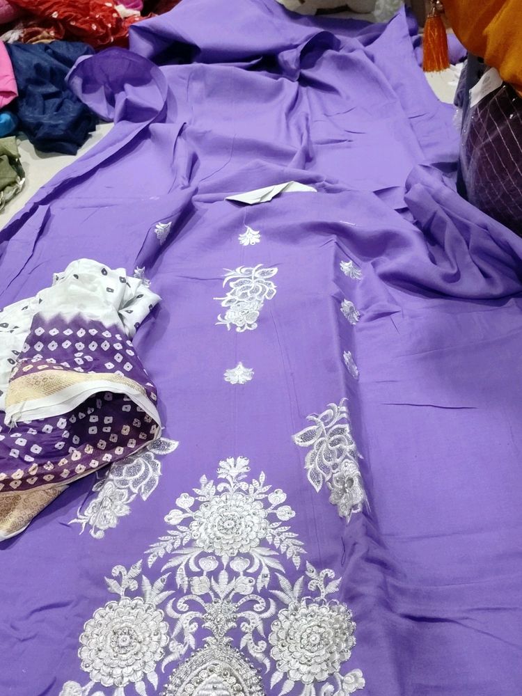 Cotton Neck Work Suit Sale