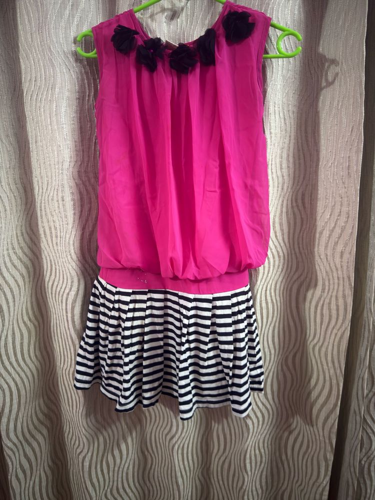 Cute Pink &amp; Striped Dress