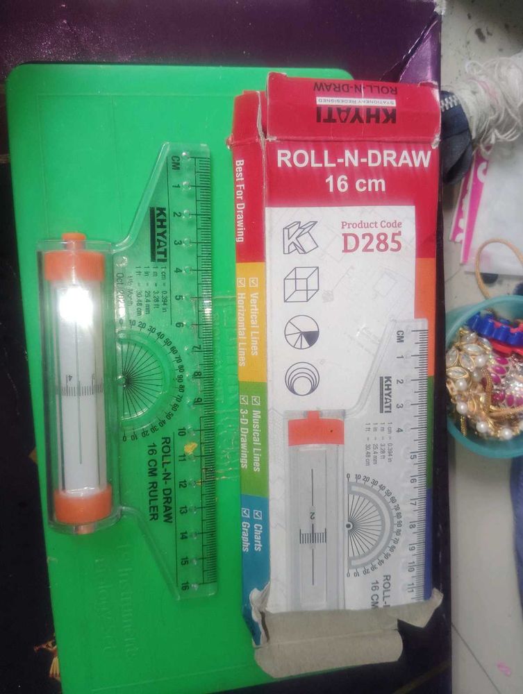 Roll-N-Draw 16cm Drafting Tool And Biology Setx