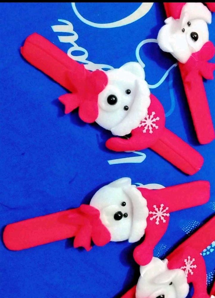2 Christmas Santa Hand Band