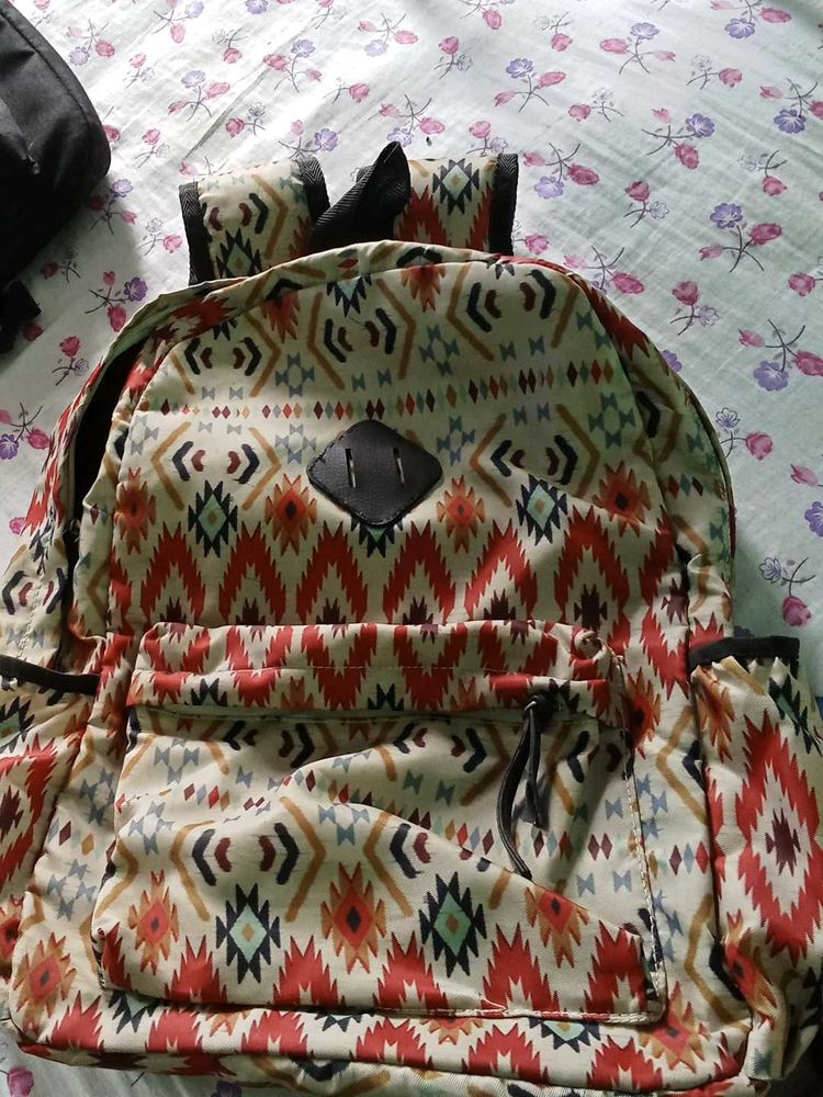 Patterned Backpack