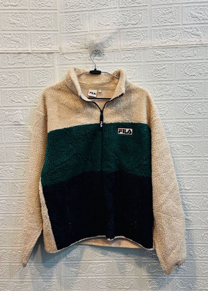 🇬🇧 Fila Imported Fleece Colorblock Jacket