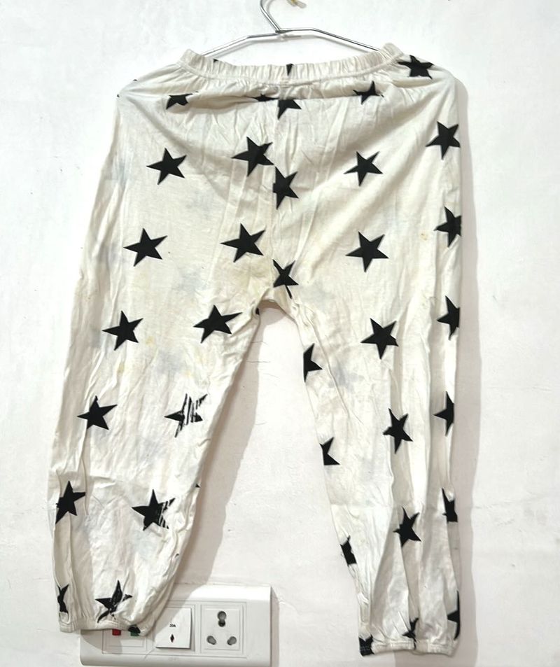 Star Print Lounge Pants