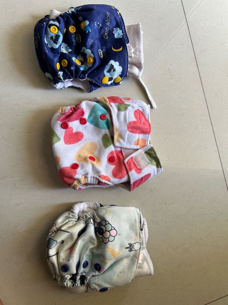 Cloth Diapers- 3 Pack