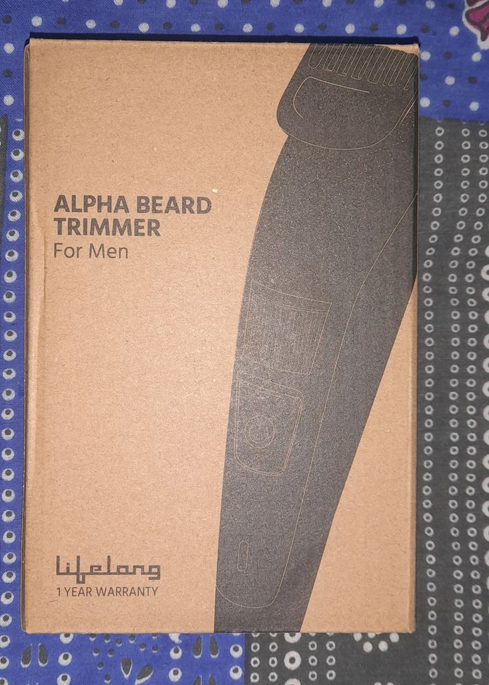 LIFE LONG BEARD TRIMMER