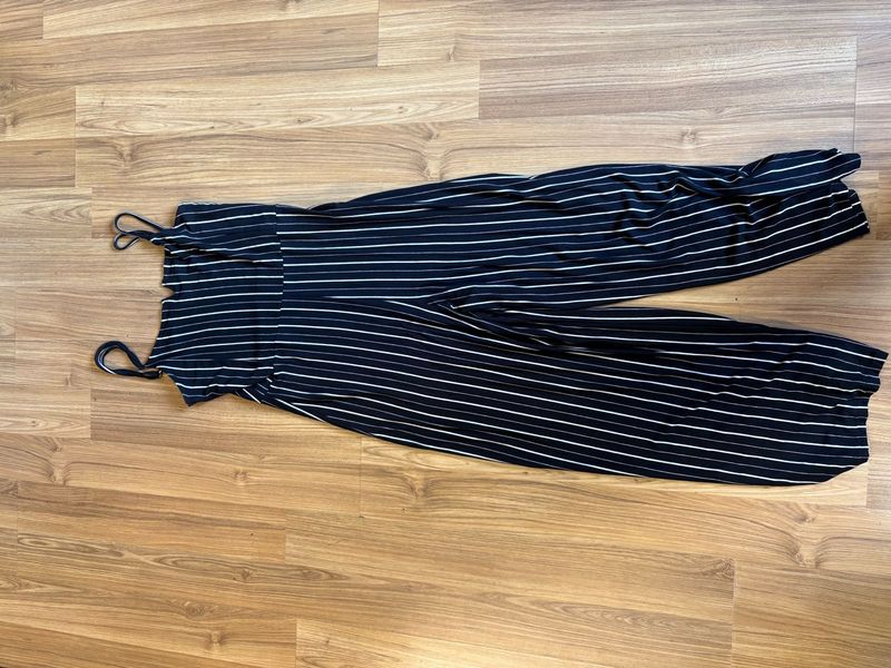 Striped Casual Jumpsuit
