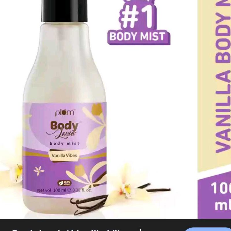 Plum Vanilla Vibe Body Mist💌