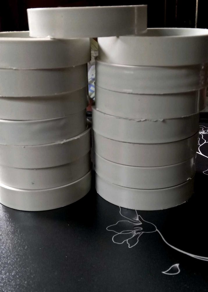 14 Rolls of White Elastic Bangles Base