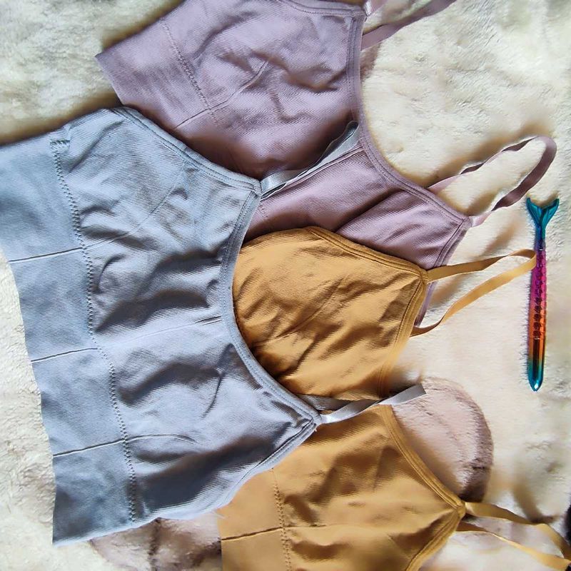 Seamless Comfort Bras - 3 Pack