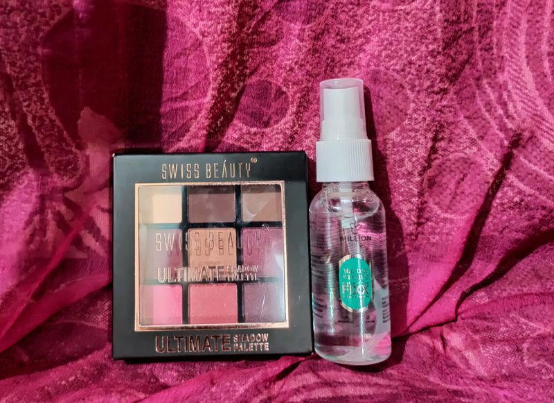Swiss Beauty Ultimate Shadow Pallet &amp; Million Co