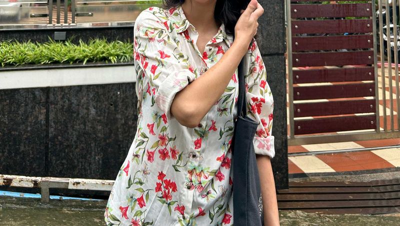 Floral Print Casual Vera Moda shirt (Size-XS)