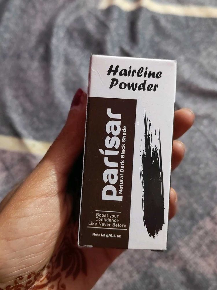 Parisar Hairline Powder Natural Dark Black Shade