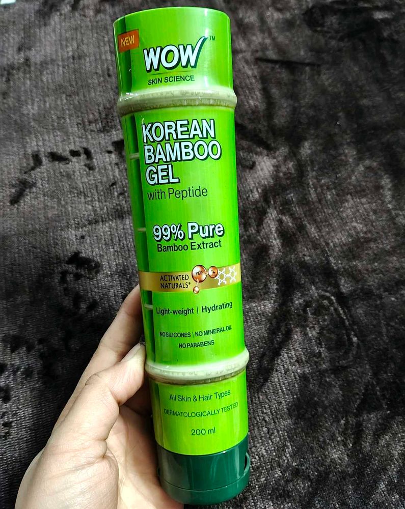 WOW Korean Bamboo Gel