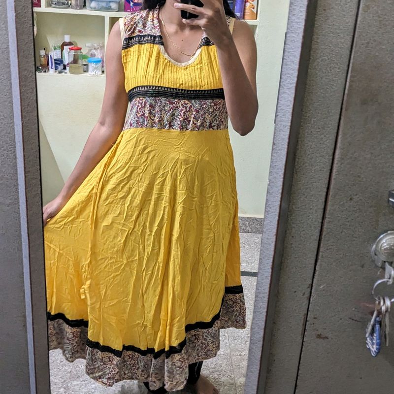 Yellow Kurti