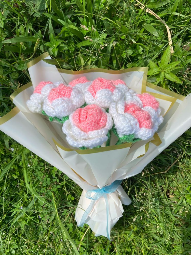 Crochet Flower Bouquet