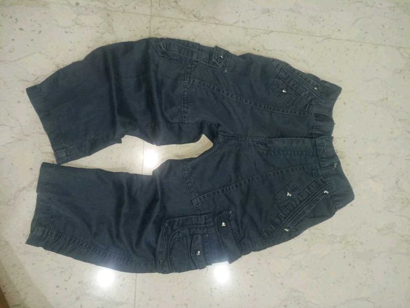 vintage Y2K relaxed/straight fit Cargo jeans