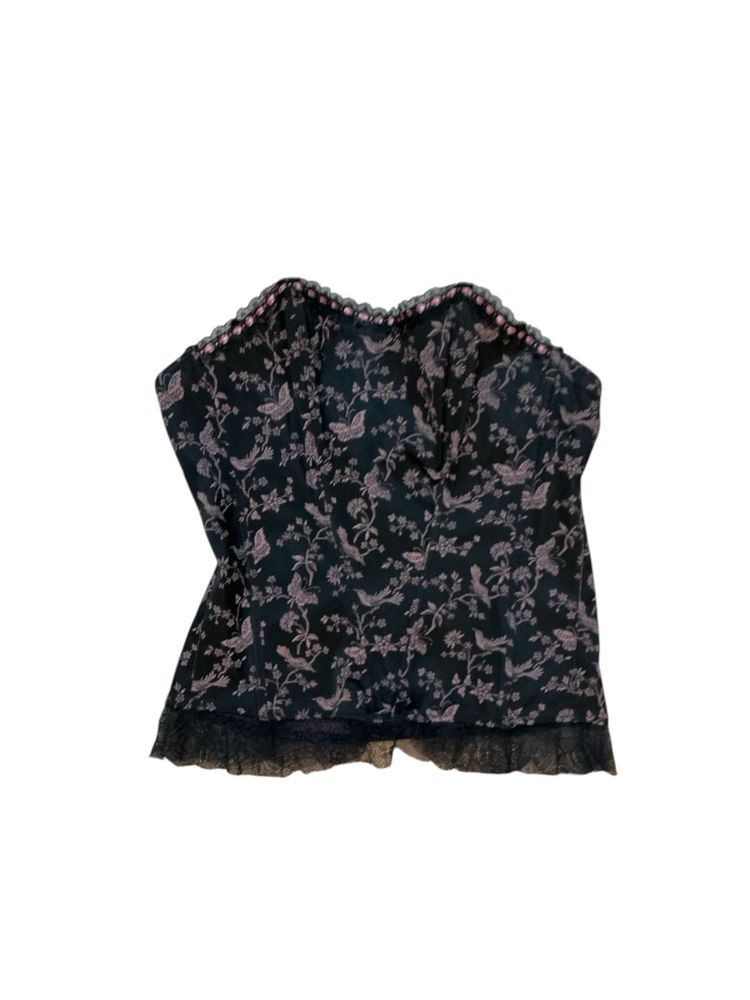 Floral Corset Top