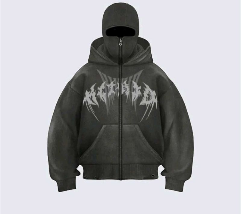 Dark Academia Zip-Up Hoodie