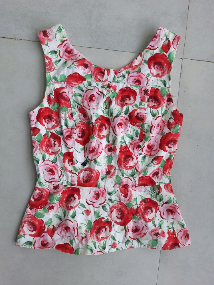 Floral Top For Women