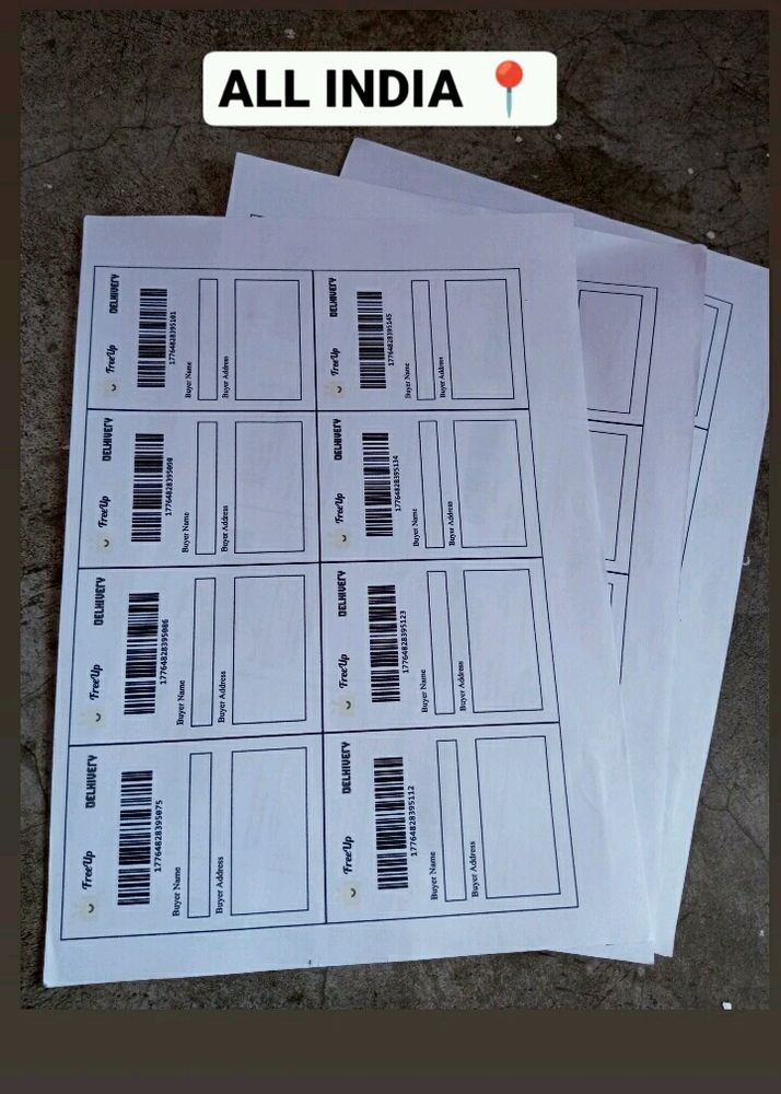 16+4(FREE) Shipping Labels