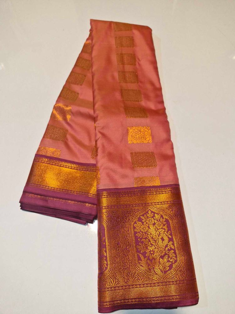 Elegant Pink Saree