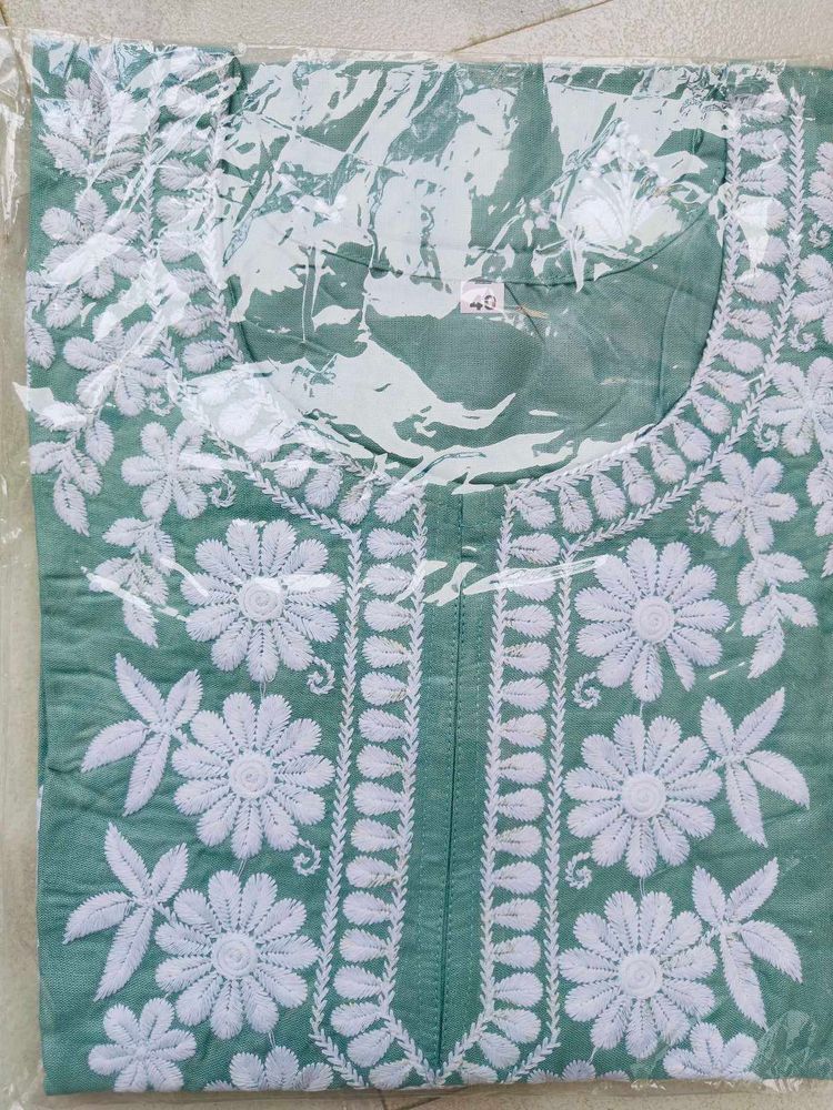 Elegant Embroidered Kurta