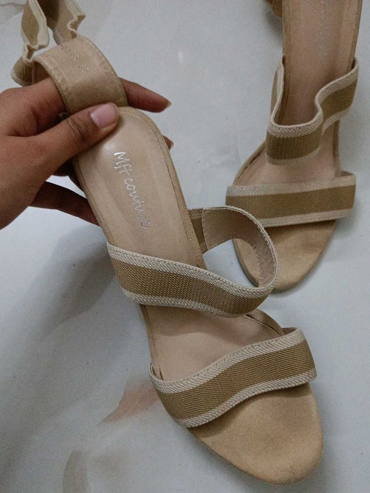 Chic Beige Heels