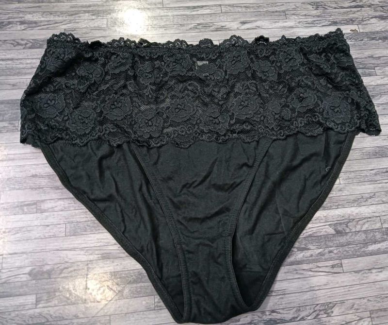 Lace Trim Panties 🧡