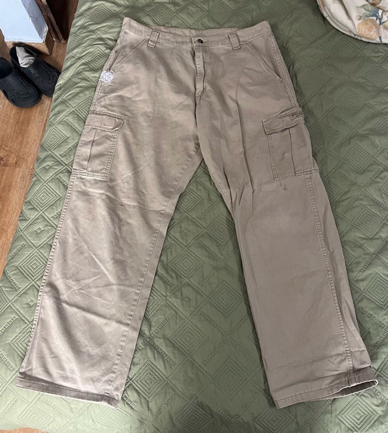 Vintage Wrangler Cargo Carpenter Pangs Straight