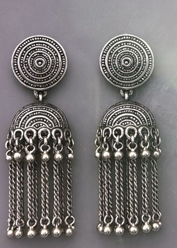 Oxidise Earring